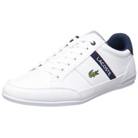 Lacoste Chaymon 0120 2 CMA Sneakers, Wht/NVY/Red, 44