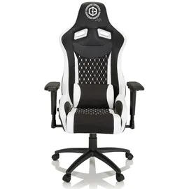 HJH Office GAMEBREAKER SX 04 Gaming-Stuhl Schwarz/Weiß
