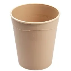 150 Plastikbecher Mehrwegbecher Kaffeebecher PP creme Ø80x92mm 0,2l