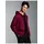 TRIGEMA Sweatjacke "TRIGEMA Sweatjacke mit Kapuze", Herren, Gr. M, rot (chianti, melange), 70% Baumwolle, 30% Polyester, Basic, Sweatjacken