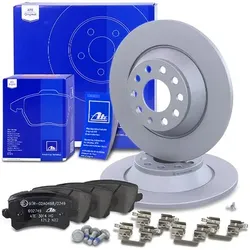 Ate Bremsscheiben +Bremsbeläge hinten für Audi