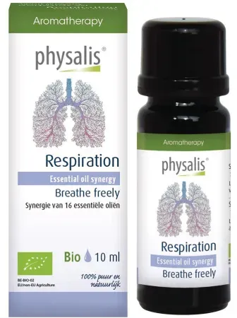 Physalis Respiration Breathe Freely Synergie Ätherischer Öle Bio 10ml