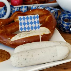 HEKU 500 Stück Fingerfood-Spieße nachhaltig & plastikfrei aus Holz ideal für stilvolle Wiesn-Deko, Buffet & Party  robust & biologisch abbaubar