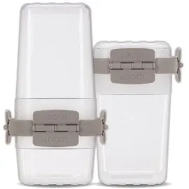 freshchoice LOCKIT Frischhaltedosen-Set 6-tlg Beige