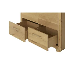 Smart Kleiderschrank Oslo 104 x 209 x 62 cm Holzfarben
