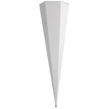 ROTH Schultüte Schultüten-Rohling grau - eckig, 100 cm, grau