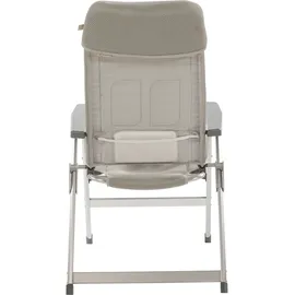 Travellife Campingstuhl Lucca Comfort Silber