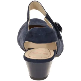 ARA Catania Sling Pumps dunkelblau Velour 12-63613 für Damen, blau, Größe 35 EU / 2,5 UK