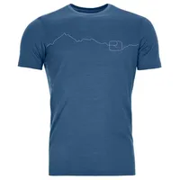 Ortovox Herren 150 Cool Mountain T-Shirt L - mountain blue