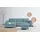 OTTO products Eckcouch Polyester L-Form 2-Sitzer Blau