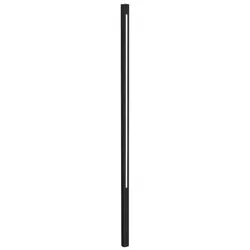 jedi, schwarze außenstehleuchte h120, ideal lux