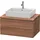 Duravit L-Cube 82x54,7cm, Nussb Nat, f Kons, 2 Schub.