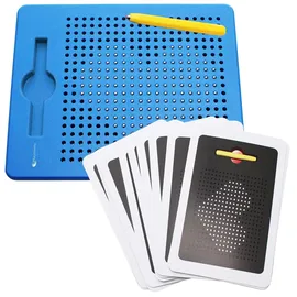 Playtastic Magnetische Reise-Zeichentafel 17,5 x 21,5 cm blau