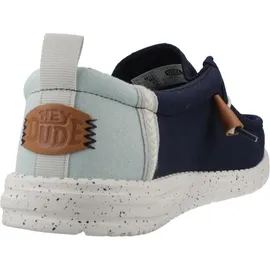 HEYDUDE Wally Craft Linen Herren Navy 42