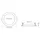 Nobile 1571301047 LED-Einbaupanel dimmbar Aluminium