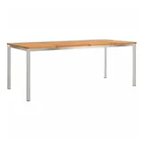 vidaXL Gartentisch 200 x 90 x 75 cm Braun