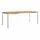 vidaXL Gartentisch 200 x 90 x 75 cm Braun