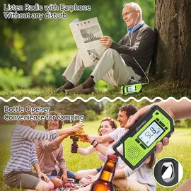 FEEGAR F Notfall Solar Radio OZE Pro schwarz