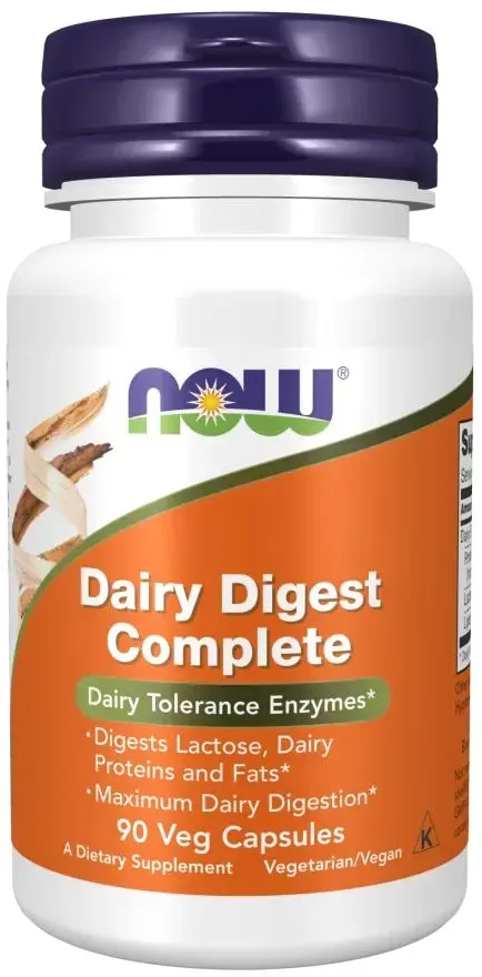 NOW Foods Dairy Digest Complete 90 St