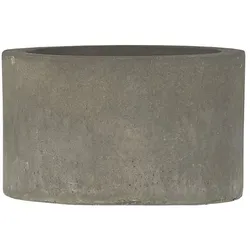 IB Laursen Kerzenhalter für Stumpenkerze, H4 x Ø6,8 cm, grau