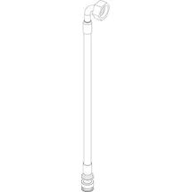 Buderus Schlauch Flex DN8 90° - 8738211438