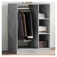 vidaXL Kleiderschrank Sonoma-Eiche 77x48x102 cm Holzwerkstoff