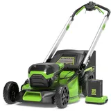 60V Akku Rasenmäher Selbstfahrend 46cm Greenworks GD60LM46SPK4 mit 4Ah Batterie