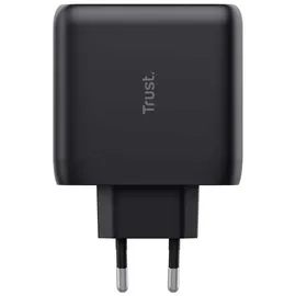 Trust Maxo Dual USB-C Schnellladegerät 65W Schwarz