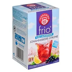 TEEKANNE frio Johannisbeere Zitrone Tee kalt 18 Portionen