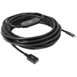 Club 3D USB Gen1 Typ-C zu Typ-A aktives Kabel 5Gbps 10m Bu./St.