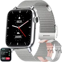Smartwatch Damen Frauen mit Telefonfunktion Armbanduhr Sportuhr Fitnessuhr