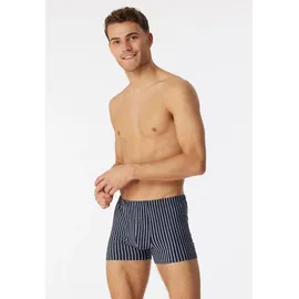 SCHIESSER 95/5 Essentials Boxershorts Blau / Gestreift L 2er Pack