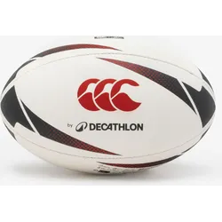 Rugby Ball Trainingsball Grösse 4 - DECATHLON Canterbury schwarz/rot 4