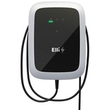 Elli - A Brand of the Volkswagen Group Elli Charger Pro Wallbox (11 kW, 7,5 m Typ 2 Kabel, RFID, MID, LAN/WLAN/SIM, OCPP/EEBus, DC-Schutz)