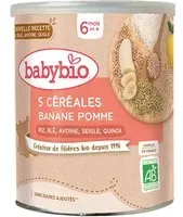 babybio® Céréales 3 Fruits avec Quinoa Purée 220 g