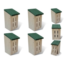 vidaXL Schmetterlingshaus 14 x 15 x 22 cm 4er-Set