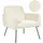 Beliani Sessel NARKEN Cord 72 x 71 x 70 cm Beige