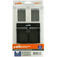JUPIO 2x Batterie PS-BLS5/PS-BLS50 1210MAH / USB Dualch.(COL1004) (Kamera