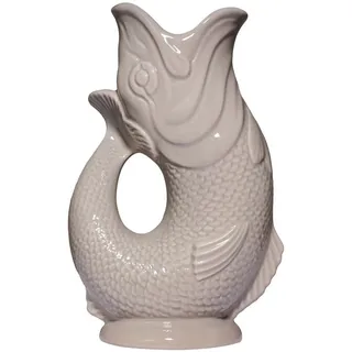 Gluckigluck Karaffe XL Champignon – 1,2 l – Original Gluggle Jug aus England – Wasserkrug mit Glucker-Geräusch Handgefertigt und glänzend – Kult-Krug als Vase oder Dekanter