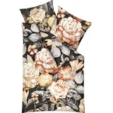 KAEPPEL Bettwäsche Bettwäsche "Serena", Biber, 2 teilig, Blumen bunt