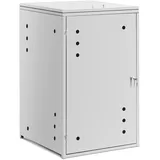 Uniprodo Mülltonnenbox - 240 l - Luftlöcher