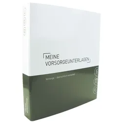 OTTO Office Themenringbuch mit Register »Meine Vorsorgeunterlagen« grün, 29.7x31.5 cm