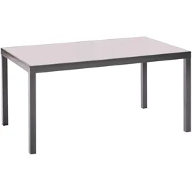 Merxx Trivero Deluxe Gartentisch 150 x 90 x 72 cm Grau