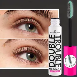 Essence Double Trouble Mascara Schwarz 12 ml