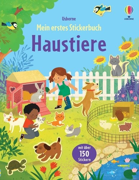 Preisvergleich Produktbild Mein erstes Stickerbuch: Haustiere