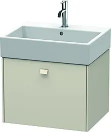 Duravit Brioso Waschtischunterbau BR405309191 584x459mm, Taupe, 1 Auszug