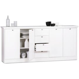 Höffner Sideboard LANDWOOD 200x90cm weiß