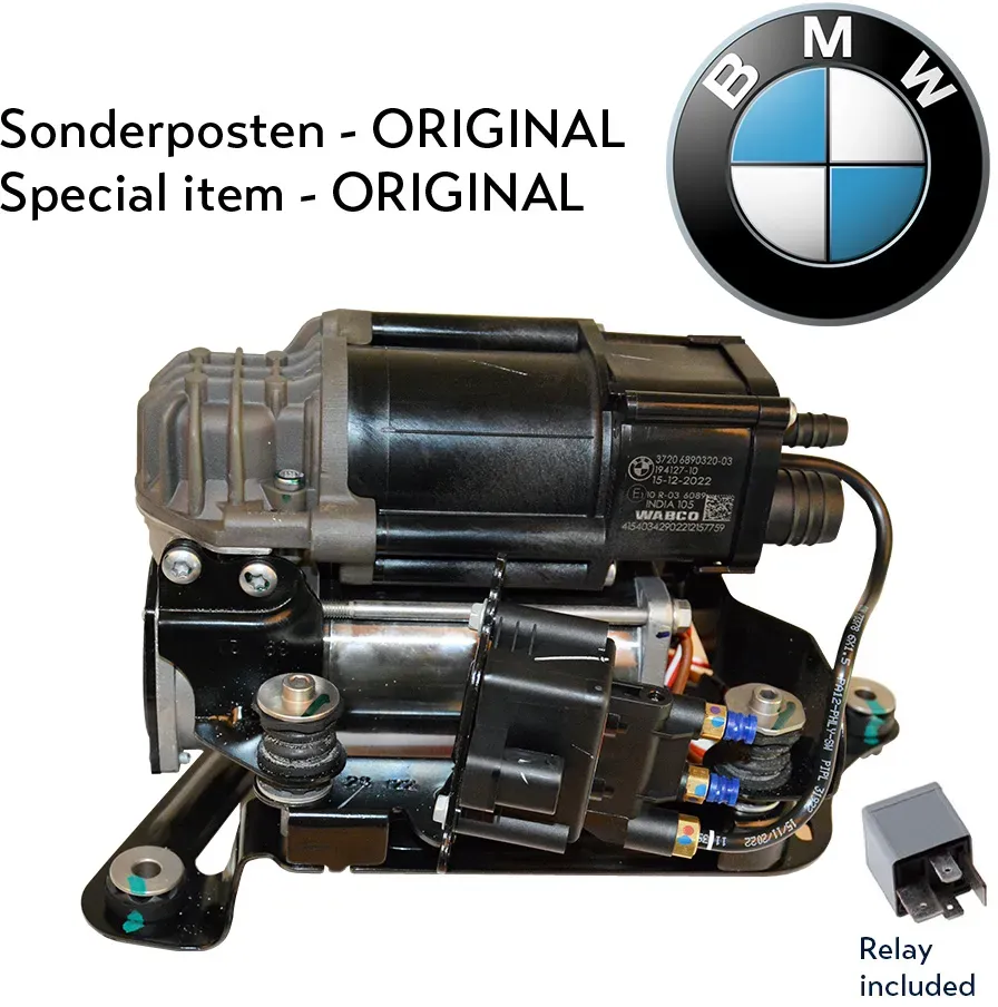 MIESSLERAUTOMOTIVE Kompressor, Druckluftanlage ma0000009 1. Hinterachse für BMW