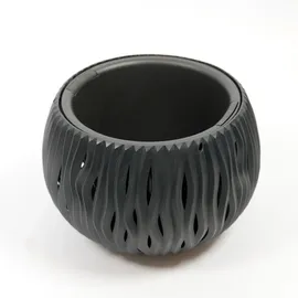 Prosperplast Blumentopf anthrazit Keramik 1 Stück(e)