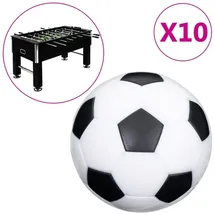 vidaXL Tischfußballspiel Tischfußball-Bälle 10 Stk. 32 mm ABS